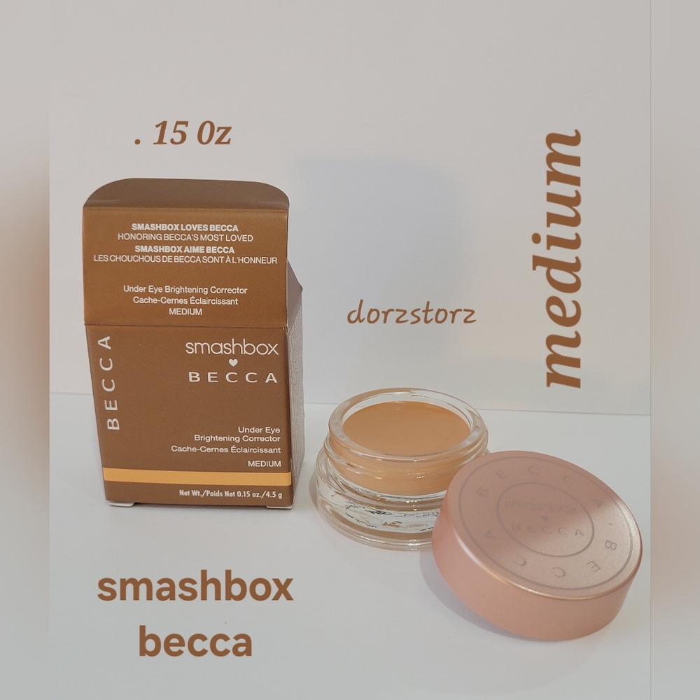 SMASHBOX BECCA Under Eye Brightening Corrector *MEDIUM* / 0.15 oz / New in box